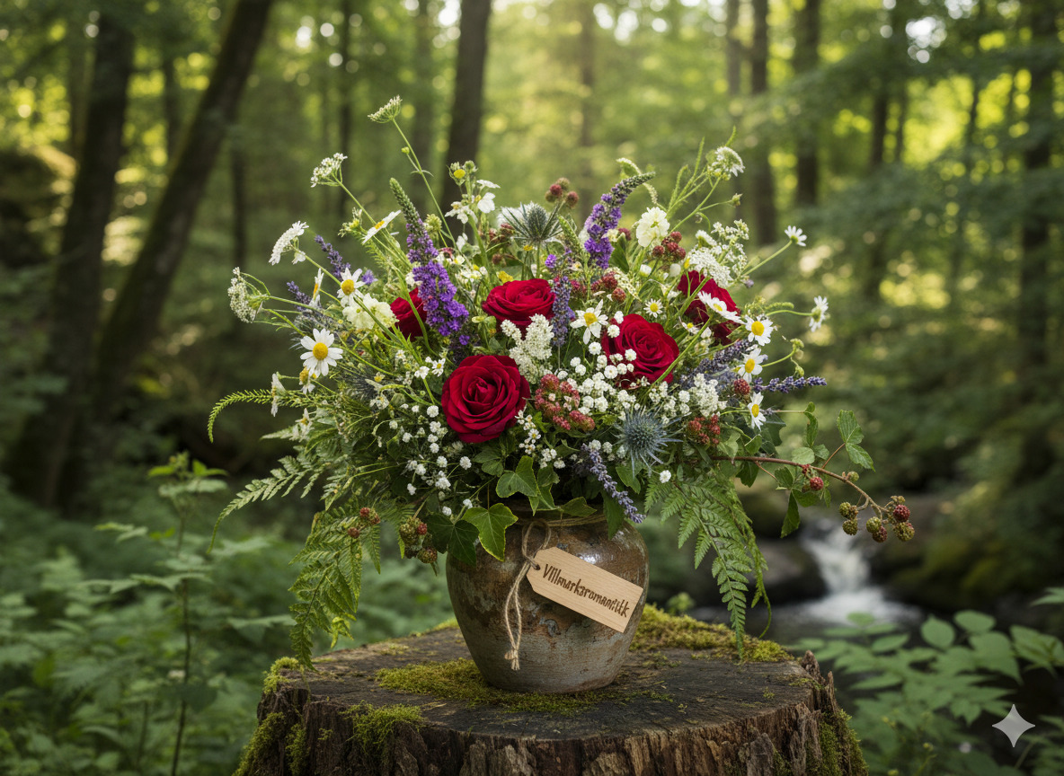 Villmarksromantikk bukett